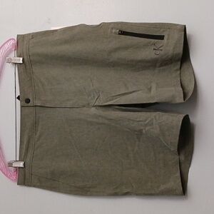 Calvin Klein swimwear shorts men's size Medium olive green.